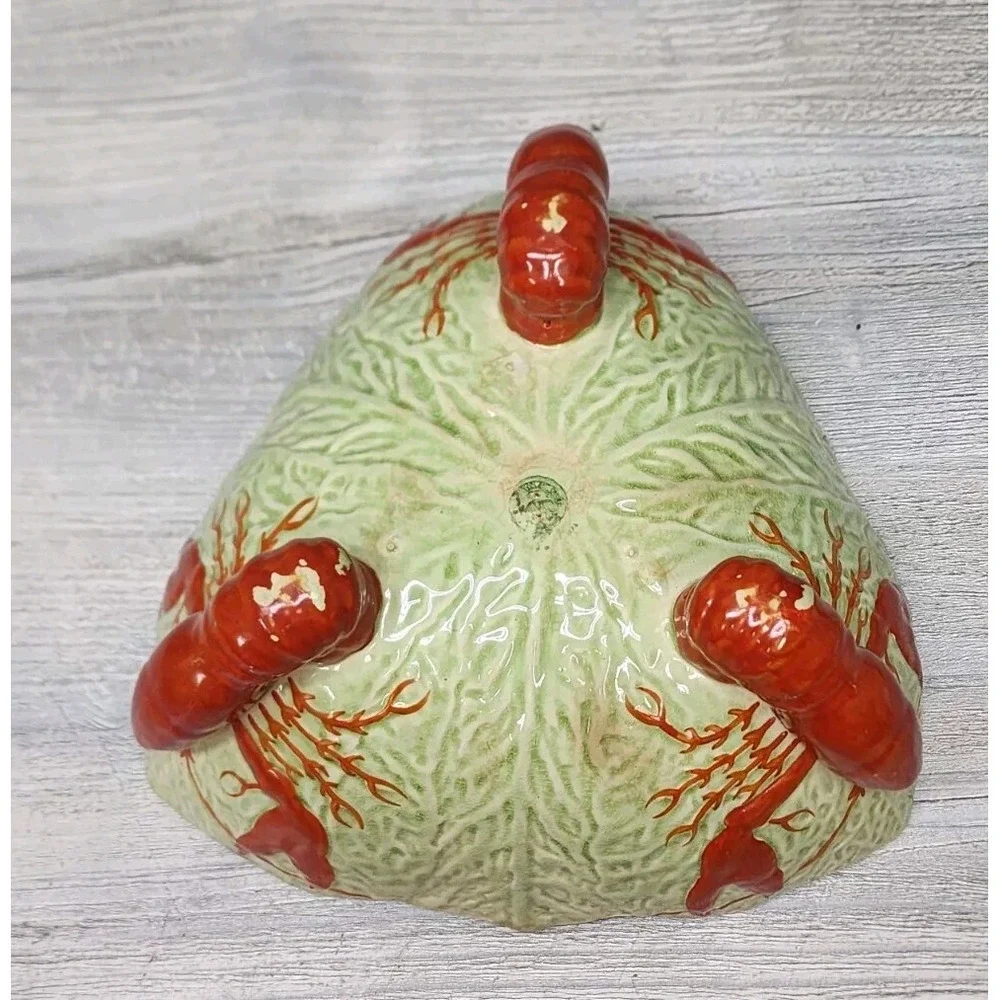Lobster/Crawfish Cabbage‎ Leaf Lettuce Bowl & Salad Serving Utensils